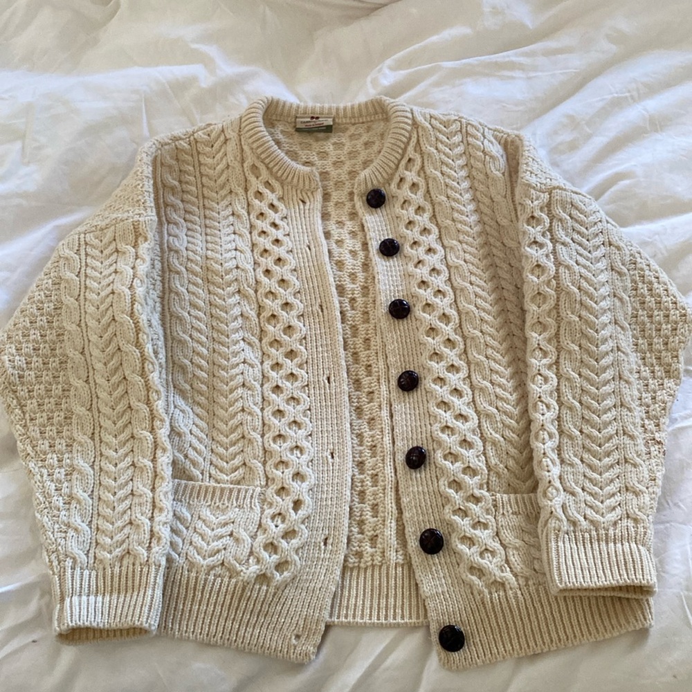 Vintage Carraigdonn wool Cardigan